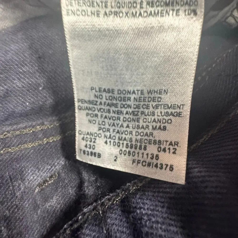 Levi’s 501 XX Jeans Mens 40x32‎ Blue Dyed Canvas Straight Button Fly Grunge Y2K